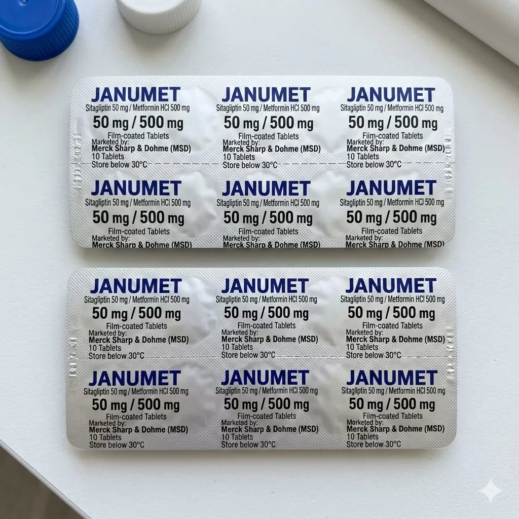 JANUMET 50/500  MG