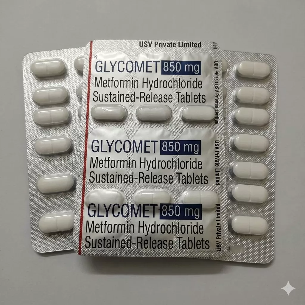 GLYCOMET 850 MG