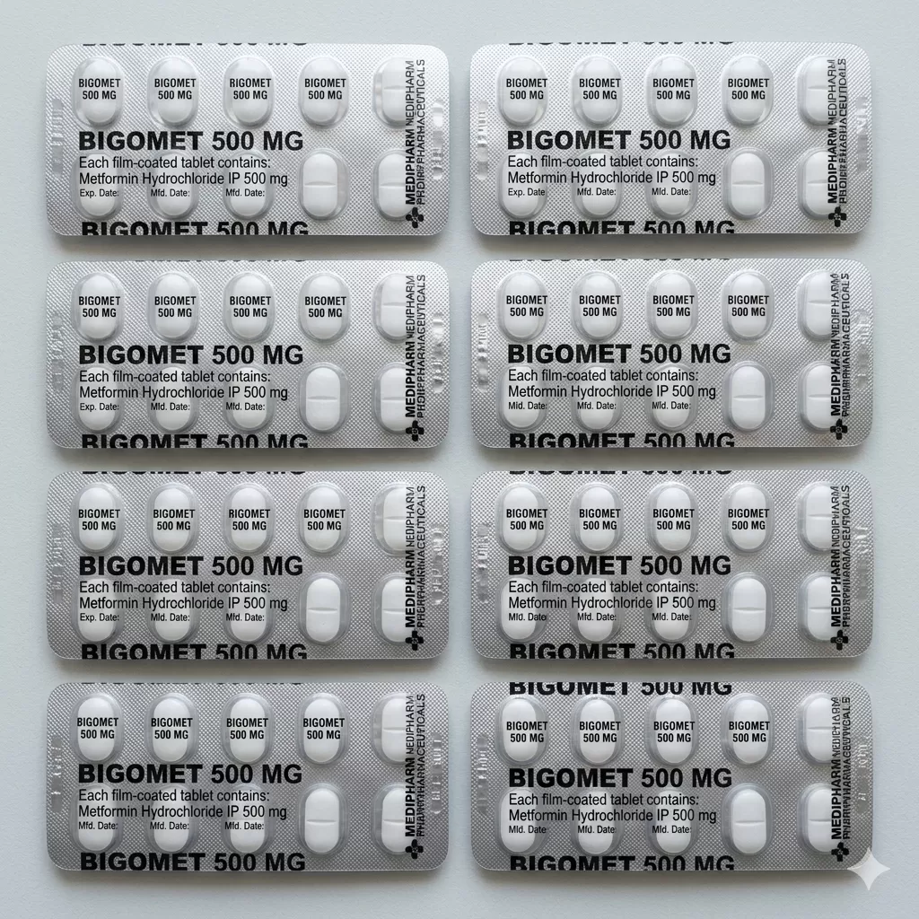 BIGOMET 500 MG
