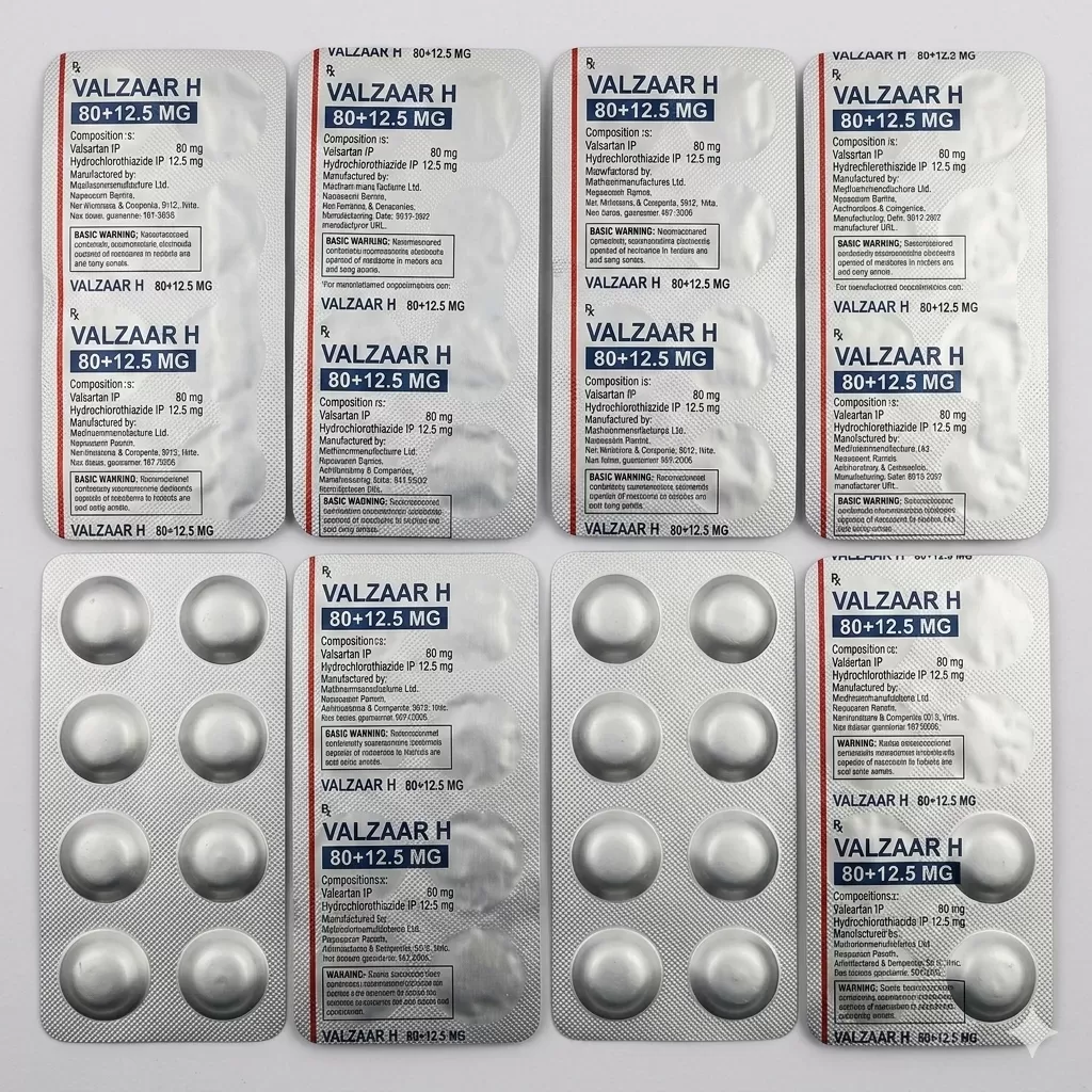 VALZAAR H 80+12.5 MG