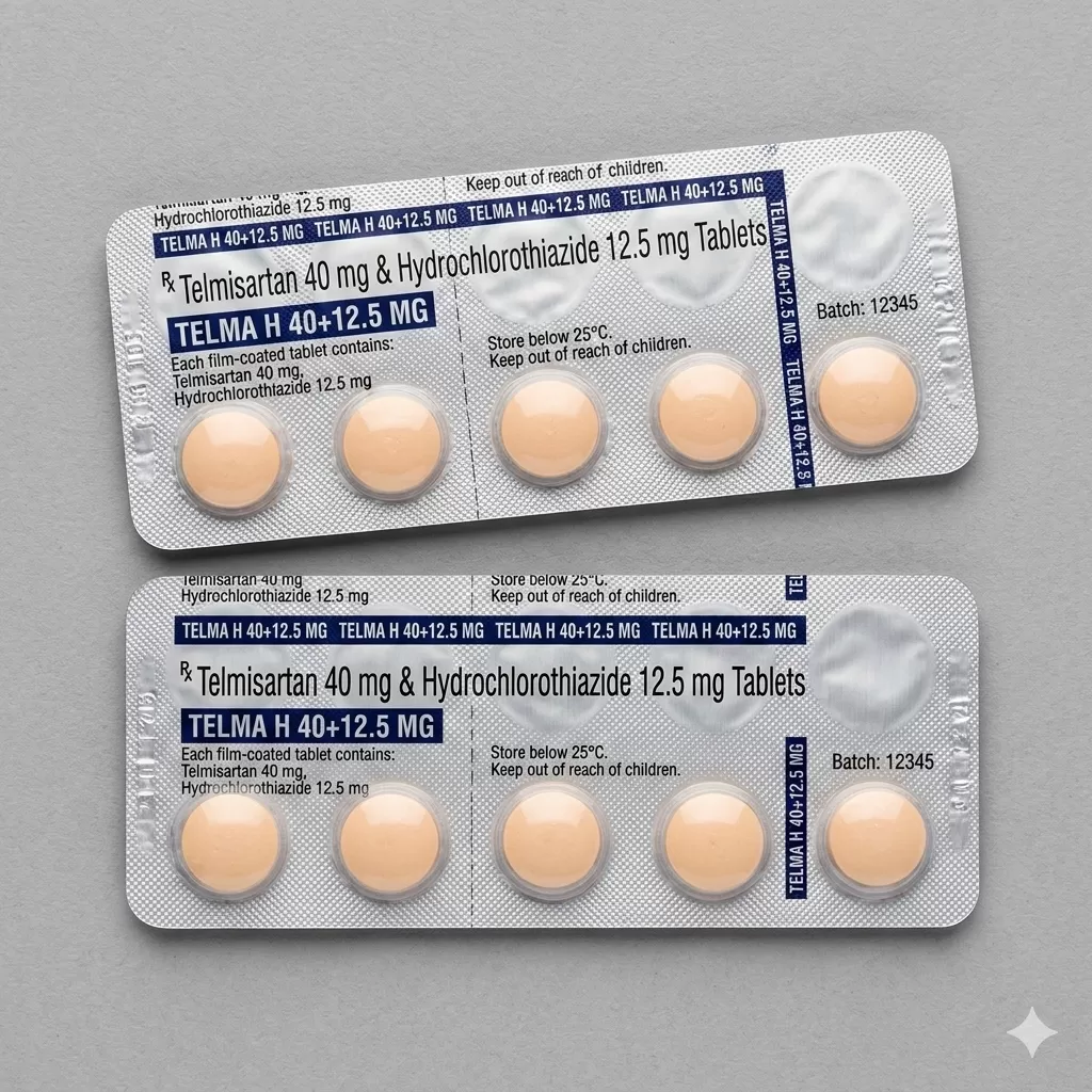 TELMA H 40+12.5 MG