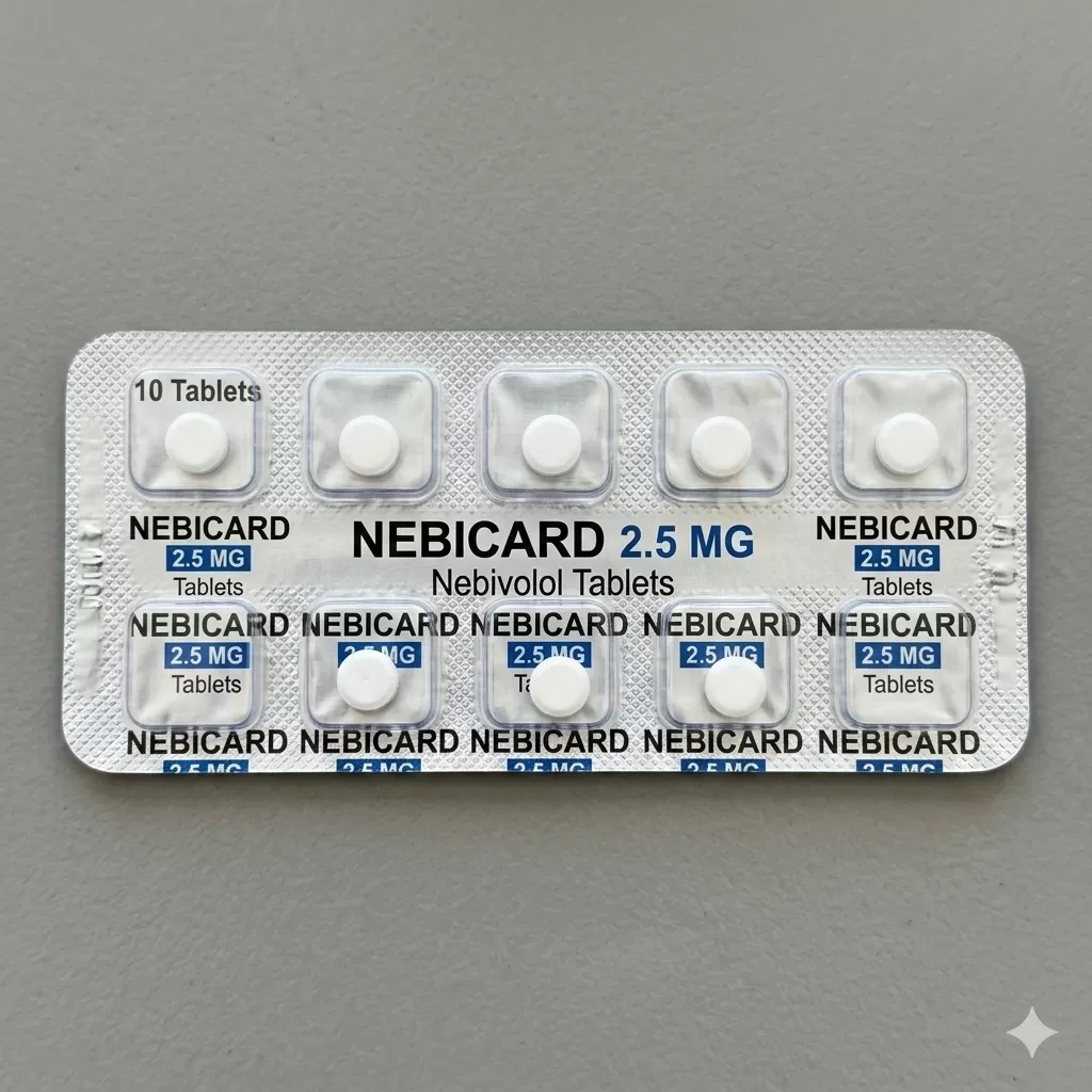 NEBICARD 2.5  MG