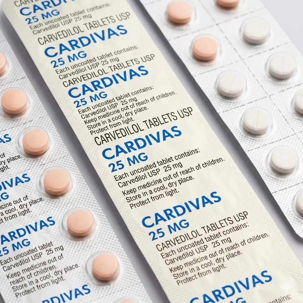 CARDIVAS 25 MG
