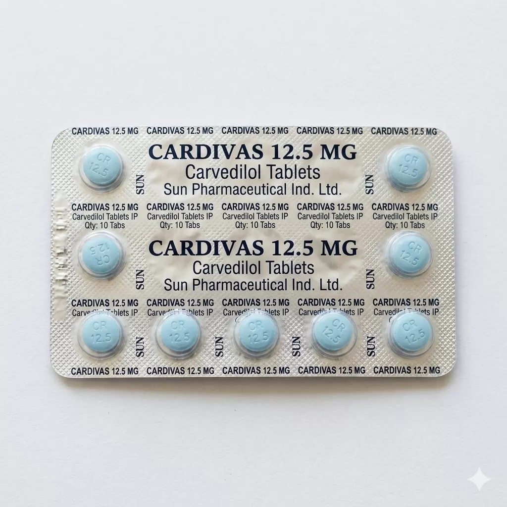 CARDIVAS 12.5 MG